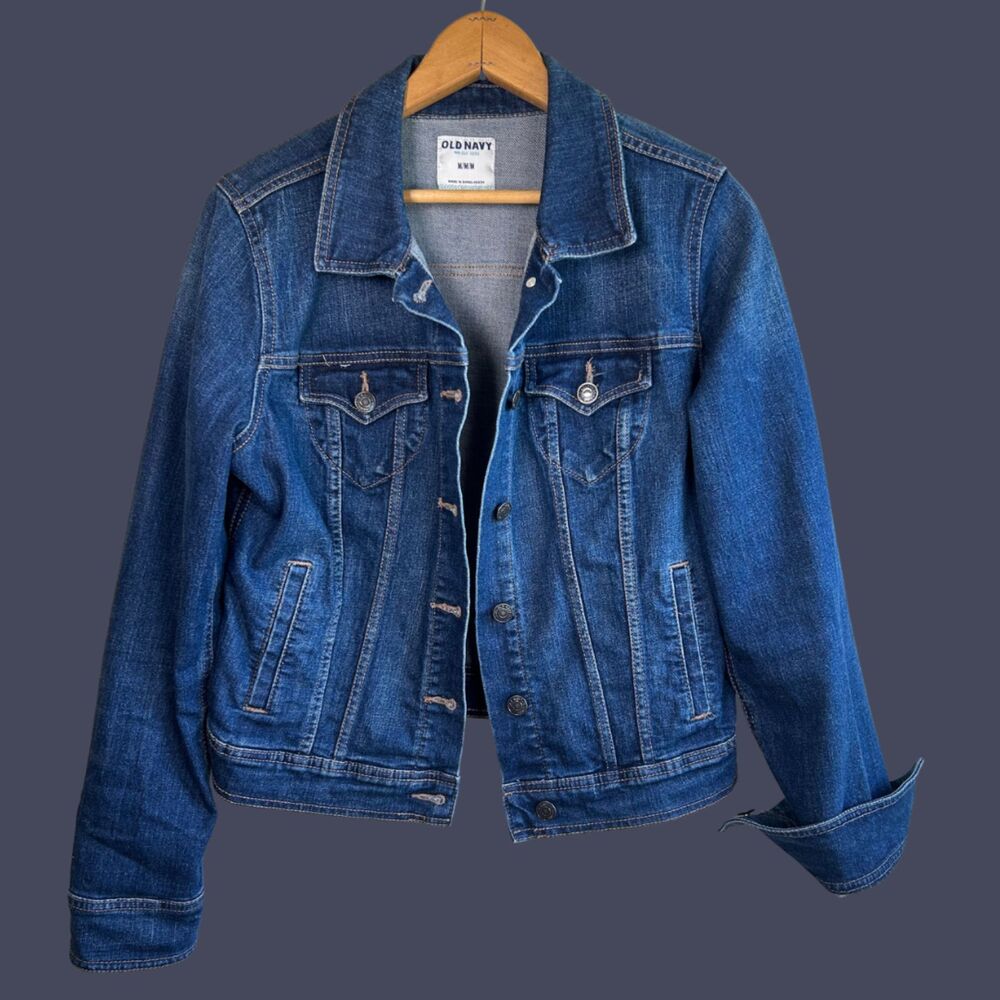 Old Navy Dark Denim Jean Jacket